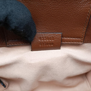 Pre-owned Gucci Diana Mini Brown leather 655661 shoulderbag | stylenewstar