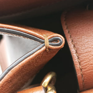 Pre-owned Gucci Diana Mini Brown leather 655661 shoulderbag | stylenewstar