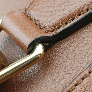 Pre-owned Gucci Diana Mini Brown leather 655661 shoulderbag | stylenewstar