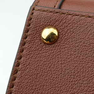 Pre-owned Gucci Diana Mini Brown leather 655661 shoulderbag | stylenewstar