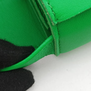 Vintage Bottega Veneta candy cassette Green lambskin shoulderbag | stylenewstar