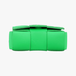 Vintage Bottega Veneta candy cassette Green lambskin shoulderbag | stylenewstar