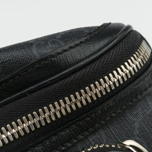 Pre-owned Gucci GG Supreme Retro Black PVC coated canvas 682933 bum bag/waist bag | stylenewstar