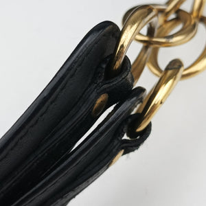 Pre-owned Christian Dior Soft Lady Dior Intrecciato Tote Black lambskin handbag | stylenewstar