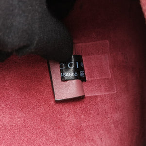 Pre-owned Gucci Dionysus beige×red PVC coated canvas × suede 421970 shoulderbag | stylenewstar