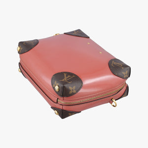Pre-owned Louis Vuitton Miroir Venice Vieux Rose Monogram Canvas×Vernis M53546 shoulderbag | stylenewstar