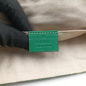 Secondhand Gucci GG Marmont Beige×Multicolour straw 574433 shoulderbag | stylenewstar