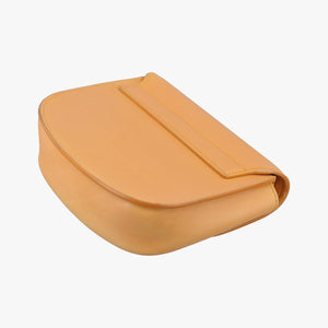 Pre-owned Yves Saint Laurent KAIA small Camel Leather 619740 shoulderbag | stylenewstar