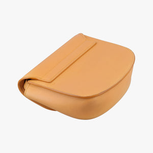 Pre-owned Yves Saint Laurent KAIA small Camel Leather 619740 shoulderbag | stylenewstar