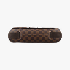Pre-owned Louis Vuitton BROOKLYN MM EBENE Damier Canvas N51211 shoulderbag | stylenewstar