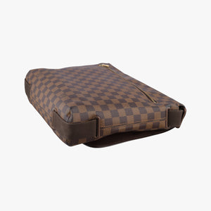 Pre-owned Louis Vuitton BROOKLYN MM EBENE Damier Canvas N51211 shoulderbag | stylenewstar