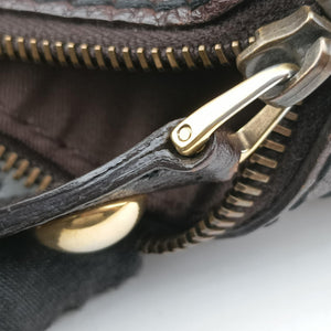 Pre-owned Gucci Babushka Brown x Multicolour PVC coated canvas 207775 handbag | stylenewstar