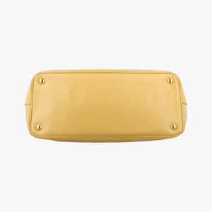 Vintage Prada Galleria Yellow SAFFIANO Leather BN1786 shoulderbag | stylenewstar