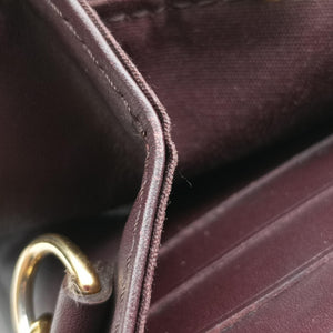 Pre-owned Louis Vuitton Sunset Boulevard Monogram Rouge Fauvist Vernis M91679 handbag | stylenewstar