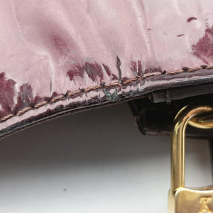 Pre-owned Louis Vuitton Sunset Boulevard Monogram Rouge Fauvist Vernis M91679 handbag | stylenewstar