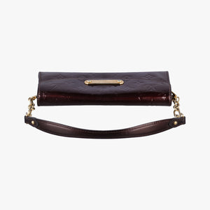Pre-owned Louis Vuitton Sunset Boulevard Monogram Rouge Fauvist Vernis M91679 handbag | stylenewstar