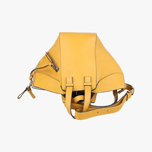 Pre-owned Loewe Hammock Yellow Leather shoulderbag | stylenewstar