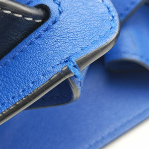 Secondhand Loewe Hammock Blue leather shoulderbag | stylenewstar