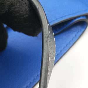 Secondhand Loewe Hammock Blue leather shoulderbag | stylenewstar