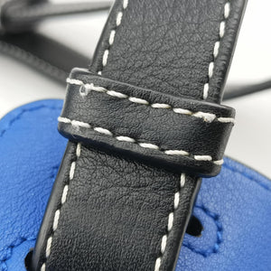 Secondhand Loewe Hammock Blue leather shoulderbag | stylenewstar