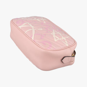 Pre-owned Gucci GG Marmont Pink Leather 447632 shoulderbag | stylenewstar