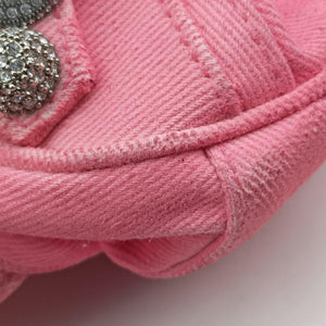 Pre-owned Balenciaga Le Cagole mini Pink cloth shoulderbag | stylenewstar
