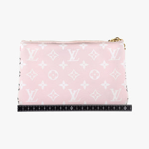 Pre-owned Louis Vuitton Pochette Double Zip ROUGE Monogram Giant M67561 shoulderbag | stylenewstar