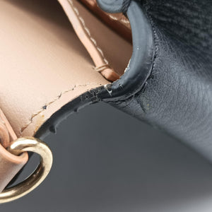 Secondhand Burberry Hackberry Black Leather shoulderbag | stylenewstar