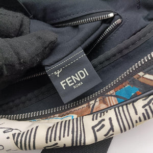 Vintage Fendi Collage Print Multicolor Canvas 7VA434 bum bag/waist bag | stylenewstar
