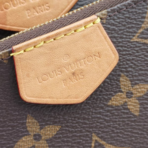 Pre-owned Louis Vuitton Multipochette Accessoires Brown x Rose Claire Monogram canvas M44840 shoulderbag | stylenewstar