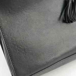 Pre-owned Gucci Emily Black Leather 295403 shoulderbag | stylenewstar