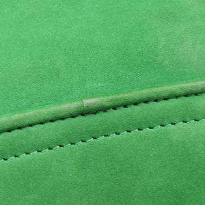 Pre-owned Gucci Nubuck Tigrette Chain Green suede 290684 shoulderbag | stylenewstar