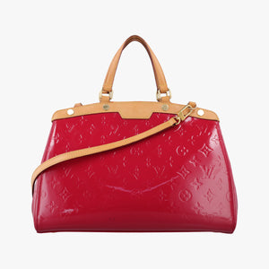 Pre-owned Louis Vuitton Brea MM ROSE INDIEN Vernis M91798 shoulderbag | stylenewstar