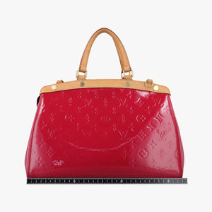 Pre-owned Louis Vuitton Brea MM ROSE INDIEN Vernis M91798 shoulderbag | stylenewstar