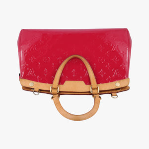 Pre-owned Louis Vuitton Brea MM ROSE INDIEN Vernis M91798 shoulderbag | stylenewstar