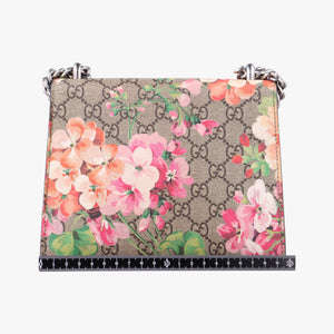 Pre-owned Gucci Dionysus beige×red×multicolor PVC coated canvas × suede 421970 shoulderbag | stylenewstar
