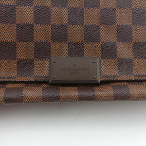 Pre-owned Louis Vuitton DISTRICT MM EBENE Damier Canvas N41212 shoulderbag | stylenewstar
