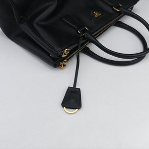 Secondhand Prada Galleria Black SAFFIANO Leather BN2274 shoulderbag | stylenewstar