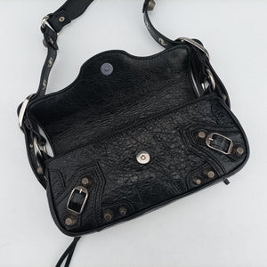 Pre-owned Balenciaga Le Cagole Black lambskin 771640 shoulderbag | stylenewstar