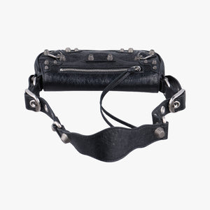 Pre-owned Balenciaga Le Cagole Black lambskin 771640 shoulderbag | stylenewstar