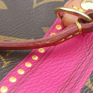 Secondhand Louis Vuitton Neverfull MM Summer Trunk brown×Multicolor Monogram Canvas M41390 handbag | stylenewstar