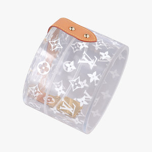 Vintage Louis Vuitton Box Scott Transparent Monogram Plexiglass clutchbag | stylenewstar