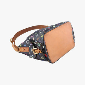 Pre-owned Louis Vuitton Petit Noe Noir Monogram Multicolor M42230 shoulderbag | stylenewstar