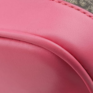 Pre-owned Gucci GG Supreme Sequins Beige×Pink×Multicolor PVC coated canvas×Leather 427631 backpack/rucksack | stylenewstar