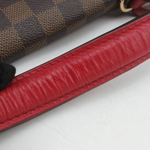 Pre-owned Louis Vuitton Beaubourg EBENE×Scarlet Damier Canvas N40176 handbag | stylenewstar