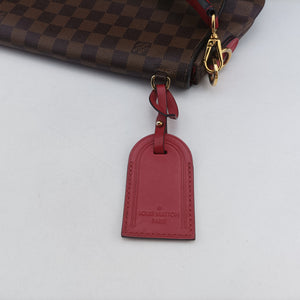 Pre-owned Louis Vuitton Beaubourg EBENE×Scarlet Damier Canvas N40176 handbag | stylenewstar