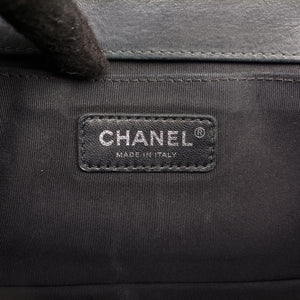 Pre-owned Chanel BOY CHANEL Black Leather A67086 shoulderbag | stylenewstar