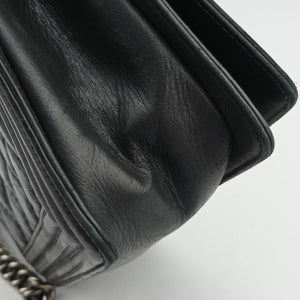 Pre-owned Chanel BOY CHANEL Black Leather A67086 shoulderbag | stylenewstar