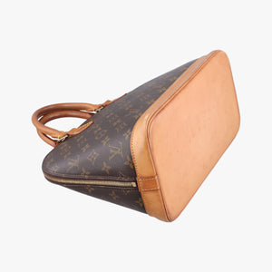 Secondhand Louis Vuitton Alma PM Brown Monogram Canvas M53151 handbag | stylenewstar