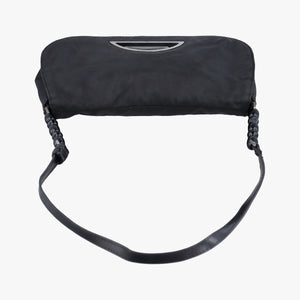 Secondhand Christian Dior Malice pearl Black Nylon×leather shoulderbag | stylenewstar
